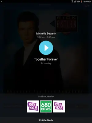 KiSS 100.5 North Bay android App screenshot 1